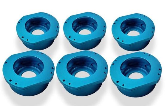 Metallschneller Prototyp-Bearbeitungsteile fünf Achse CNC-Prägealuminiumteile