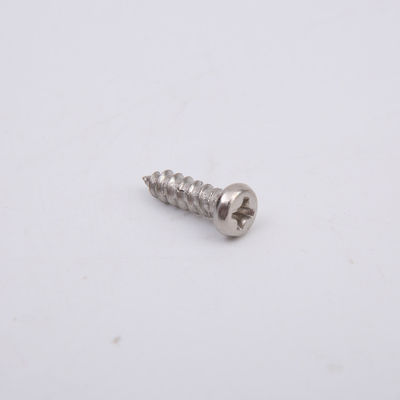 Galvanisierter Kohlenstoffstahl schraubt GB845-85 Kreuz Pan Head Self Tapping Screw