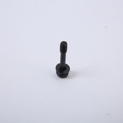 Schwarzer verzinkter Schrauben-Rundkopf mit Waschmaschinen-dreifachem Satz, gekerbter QuerPan Head Screw