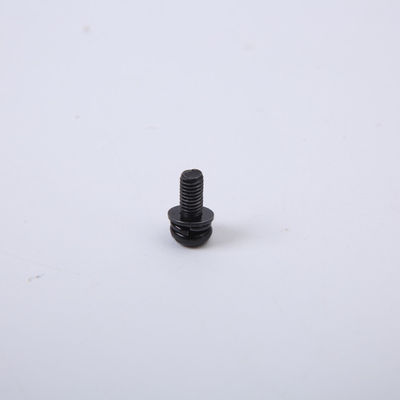 Eisen überzog schwarzes Zink gekerbte Rundkopf-Schraube, Pan Cross Head Screw Washer-Kombination