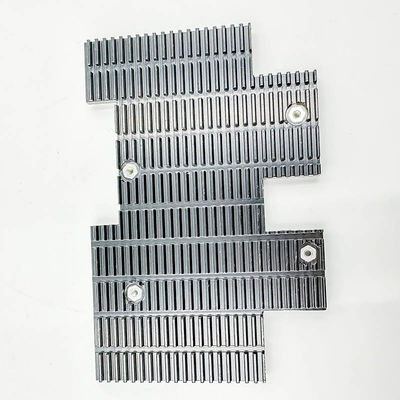 Kundenspezifischer Aluminiumlegierungs-Kühlkörper 3240 11mm oxidierte schwarzen elektronischen Chip Heat Sink