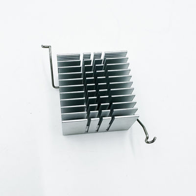 TEIL-Aluminiumblatt-Kühlkörper-Metall gekerbter Heizkörper Computer CPU CNC Bearbeitungs