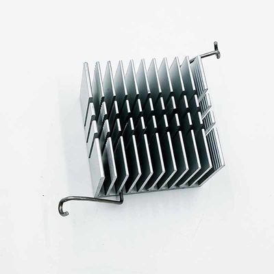 TEIL-Aluminiumblatt-Kühlkörper-Metall gekerbter Heizkörper Computer CPU CNC Bearbeitungs