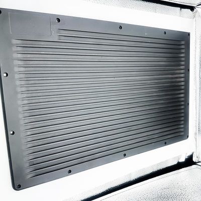 TEIL-Aluminiumverdrängungs-Kühlkörper CNC Bearbeitungsprägedrehenfür Kommunikations-Instrument
