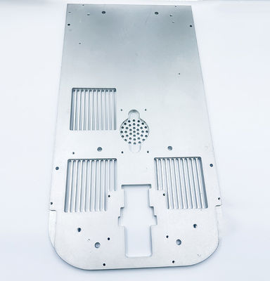 Abdeckung Aluminiumlegierungs-Rückseite CNC maschineller Bearbeitung, die Oxidations-one-stop Service sandstrahlt