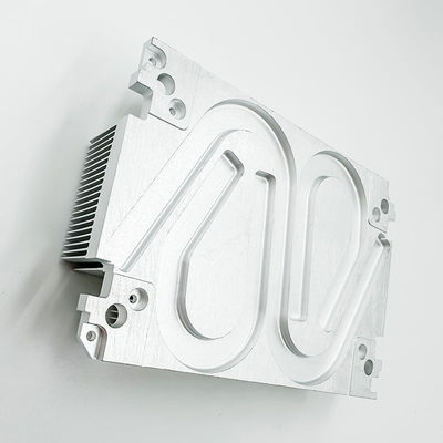 Teil-Aluminiumkühlkörper CNC Bearbeitungsmetallfür photo-voltaischen Inverter