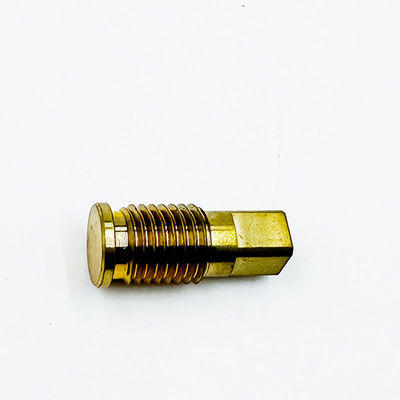 Messing-Drehenteile CNC, runde Drehbank-Gewindeschneiden-Werkzeug-Mittel-Kupfer-maschinelle Bearbeitung