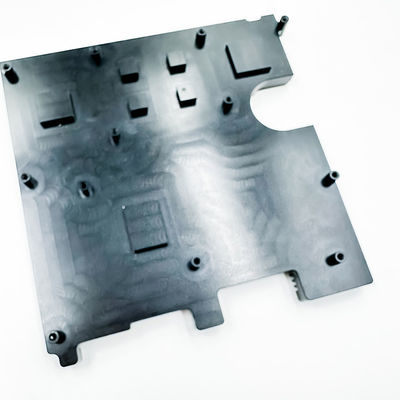 TEIL-schwarzer anodisierter Kühlkörper-Aluminiumheizkörper Automobil CNC Bearbeitungs
