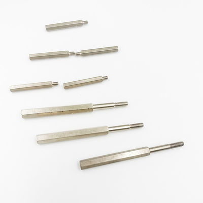 Cnc-Messing schraubt Teil-männlich-weiblicher Faden-Messingmotherboard-Distanzhülsen-Schraube