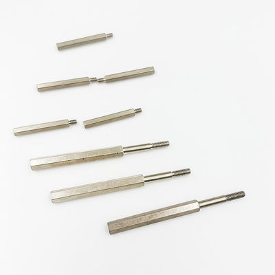 Cnc-Messing schraubt Teil-männlich-weiblicher Faden-Messingmotherboard-Distanzhülsen-Schraube