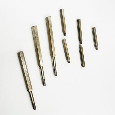 Cnc-Messing schraubt Teil-männlich-weiblicher Faden-Messingmotherboard-Distanzhülsen-Schraube