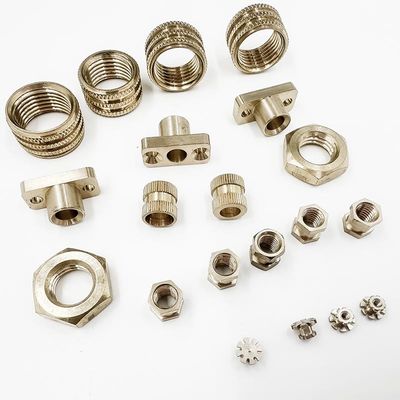 Messing-CNC-Präzisions-Komponenten, gedrehte Messingteil-maschinelle Bearbeitung
