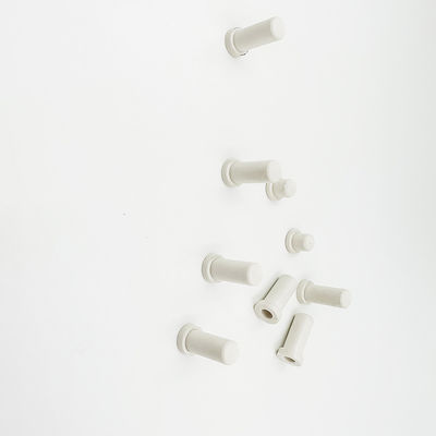Maschinell bearbeitender Teflonplatten-bearbeitete runder Rod PTFE CNC, kundenspezifischer FLÜCHTIGER BLICK Teile maschinell