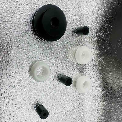 Kundenspezifisches Delrin bearbeitete Teile, Drehenbearbeitungsteile CNC ABS CNC maschinell