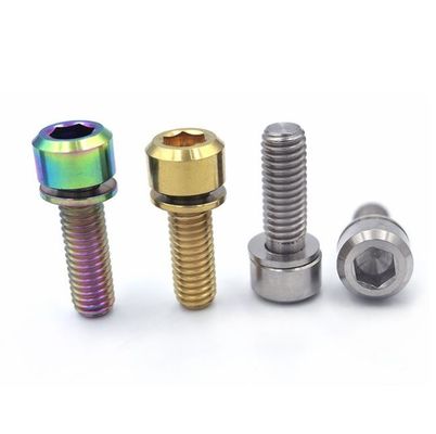 Titanlegierungs-Griff-Schraube M5x18x20 behandeln Befestigungsschrauben mit Dichtung