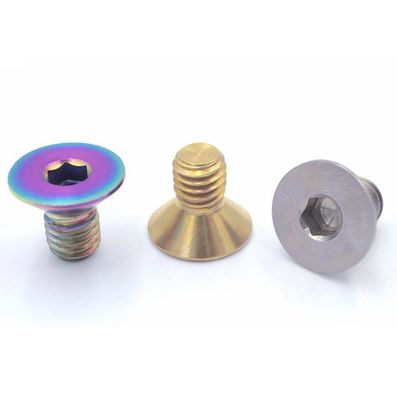 Titanlegierungs-Griff-Schraube M5x18x20 behandeln Befestigungsschrauben mit Dichtung