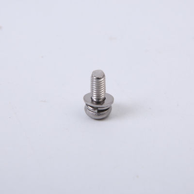 Schraubt M2 Edelstahl M2.5 M3 M4 Rundkopf-Pan Head Bolt With Washer-Kombination