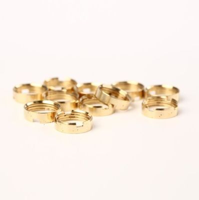Präzisions-kupferne Ring Non Standard Core Moving-Maschinerie-Hardware-Messingmaschinelle Bearbeitung