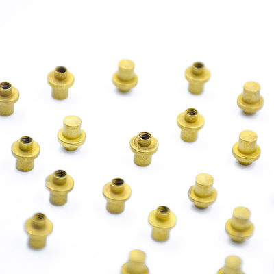 OEM-Custom-CNC-Teile Messingschrauben mit linearem Fräsen